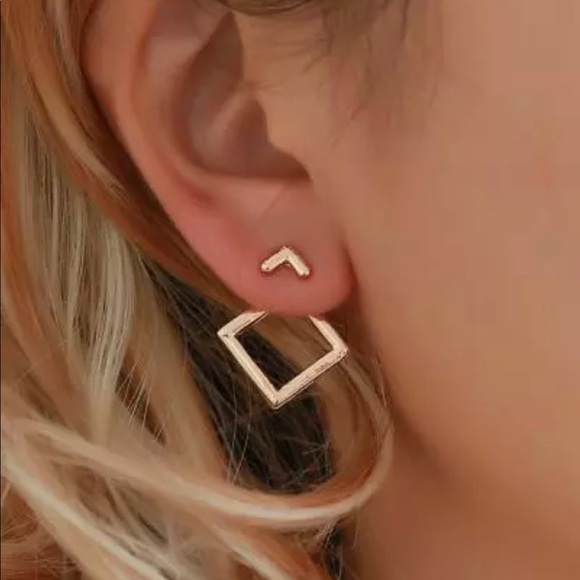 2/$15 Molly-Geometric Earrings - Picture 3 of 3